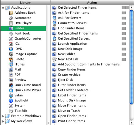 Home folder on Mac