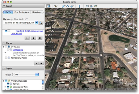 Google Earth for Mac