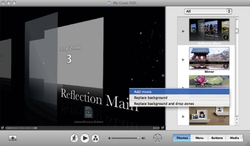 iDVD and iMovie on Mac