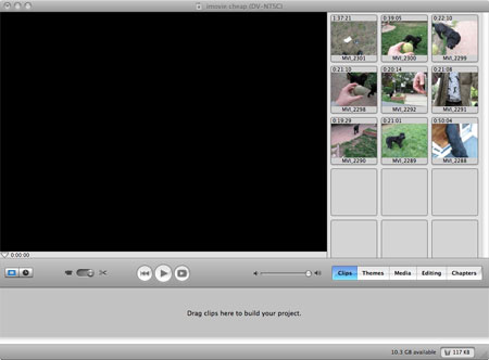Making a movie with iMovie on Mac