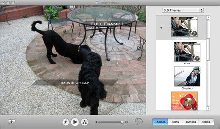 Making a movie with iMovie on Mac