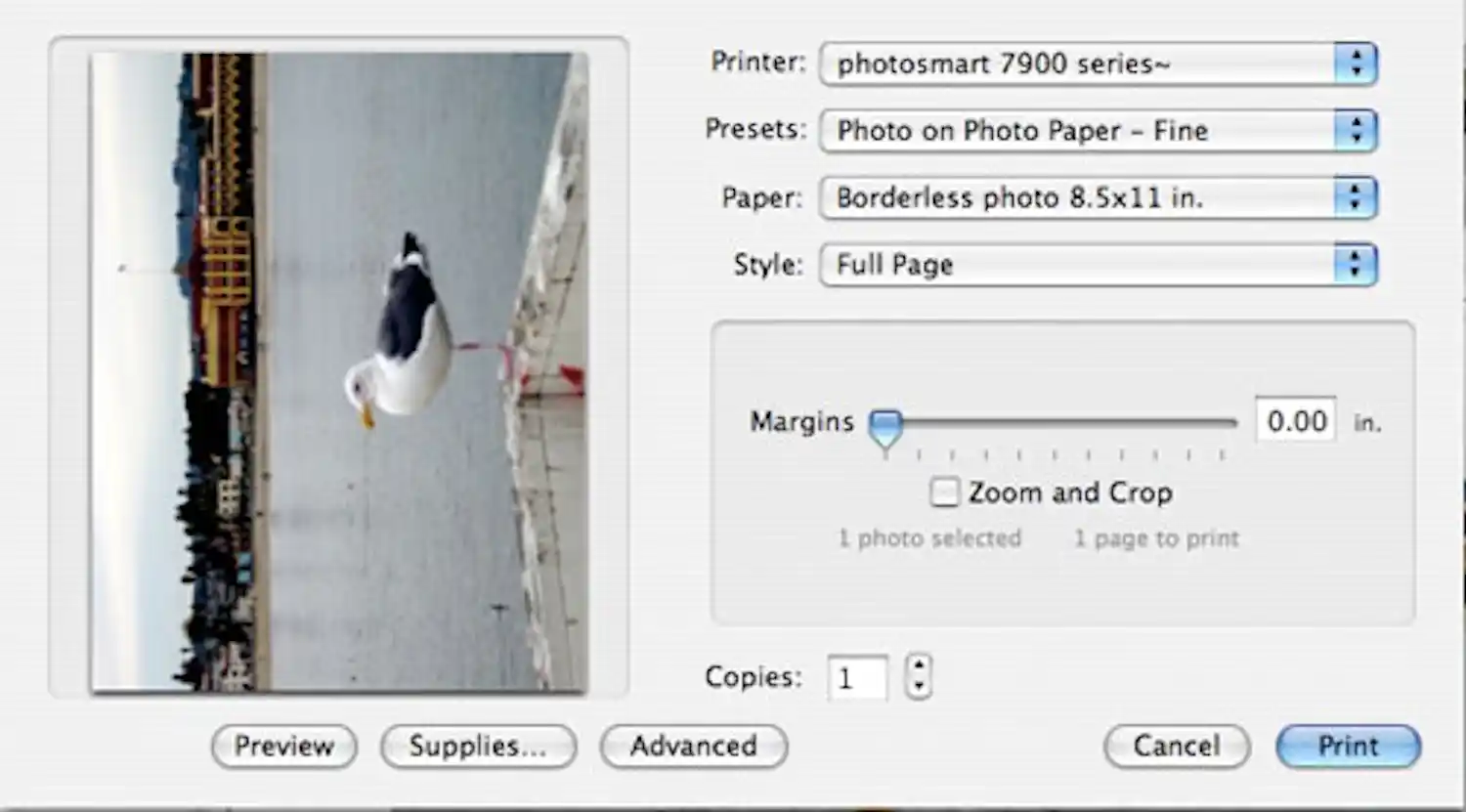 How to print borderless photos with iphoto macinstruct