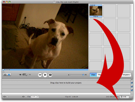 iMovie on Mac