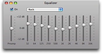 The iTunes Equalizer
