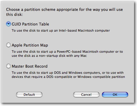 Partitioning your Mac&rsquo;s hard drive