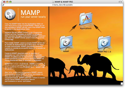 The MAMP application