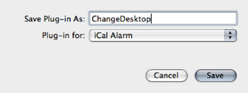 Using Automator to create desktop image