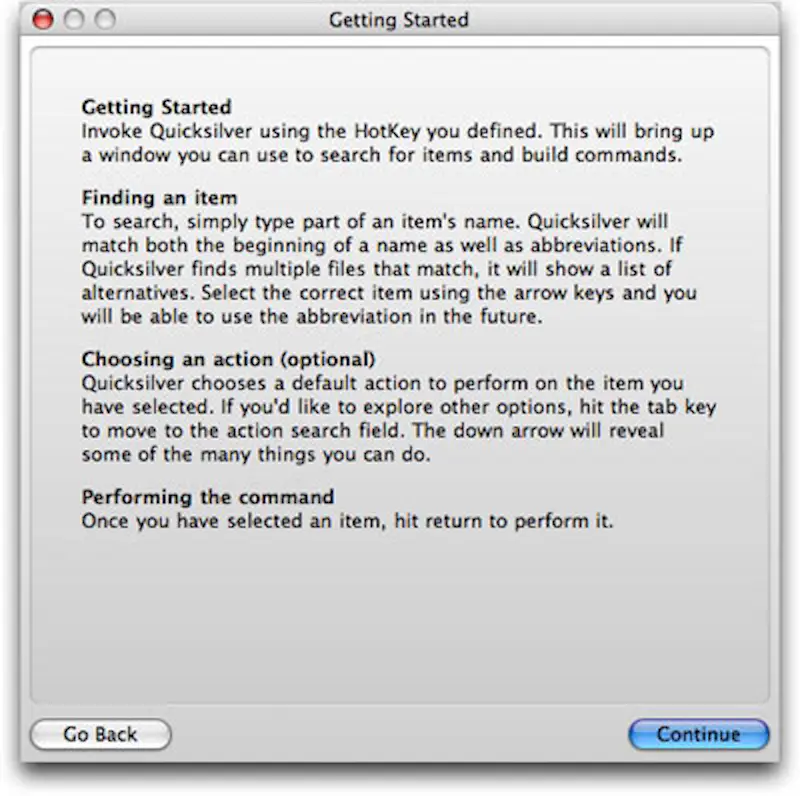 A Beginner's Guide to Quicksilver Macinstruct
