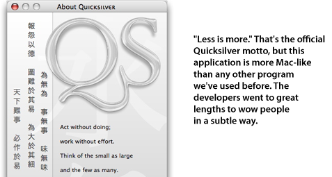 Quicksilver for Mac