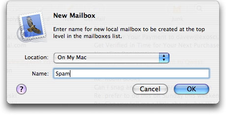 Stopping spam email on a Mac