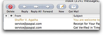 Stopping spam email on a Mac