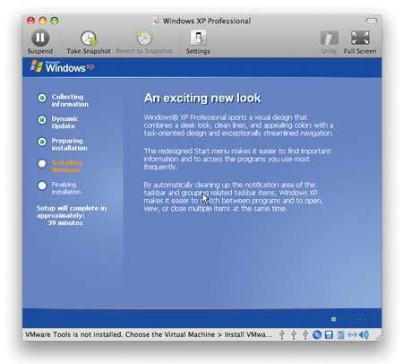 VMware Fusion on Mac