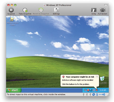 VMware Fusion on Mac