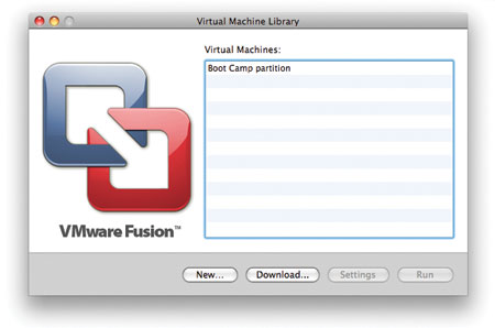 VMware Fusion on Mac