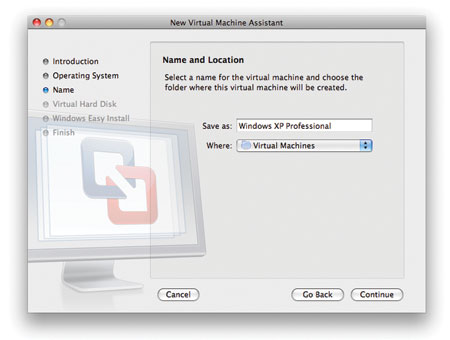 VMware Fusion on Mac