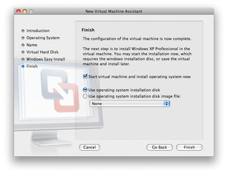 VMware Fusion on Mac