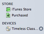 Burning a CD using iTunes