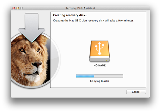 OS X Recovery Disk Assistant