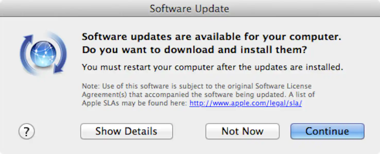 apple software update slow download