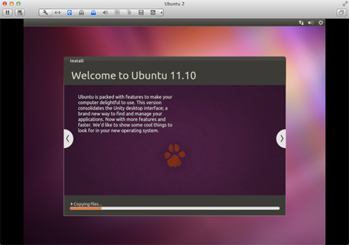 Install Ubuntu on a Mac using VMware Fusion