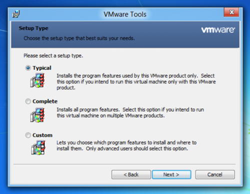 Installing Windows using VMware Fusion